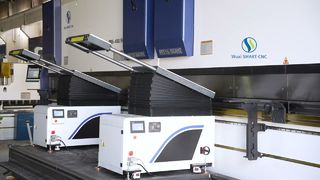 Machine de frein de presse tandem 450 tonnes 6000 mm à vendre