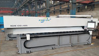 1500×4000mm CNC V Grooving Machine , White Hydraulic Notching Machine